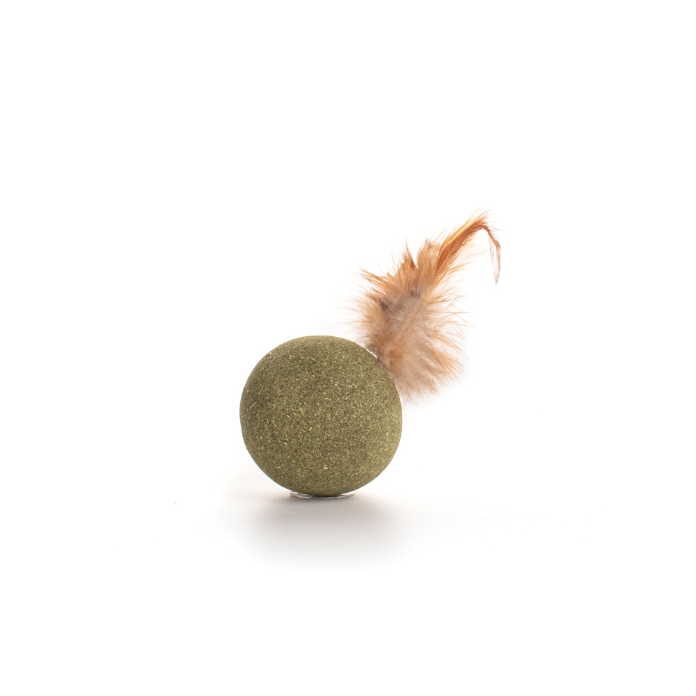 Brinquedo Fuzz para Gatos Bola de Penas Matatabi 