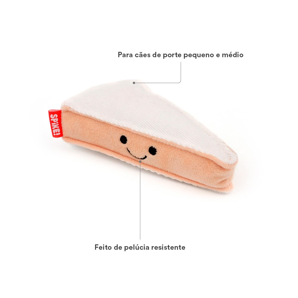 Brinquedo de Pelúcia para Cães Kawaii Brie
