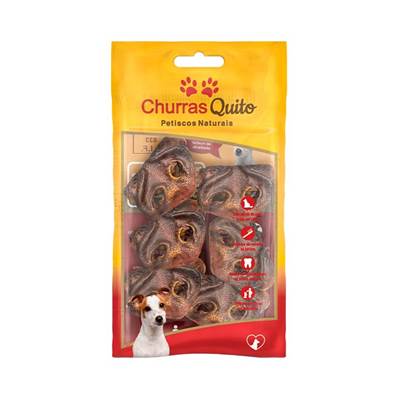Focinho Suíno Natural Churraspet para Cães 5 unidades