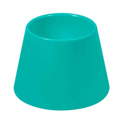 Comedouro e Bebedouro Alto Pet Games Verde Água para Cães P