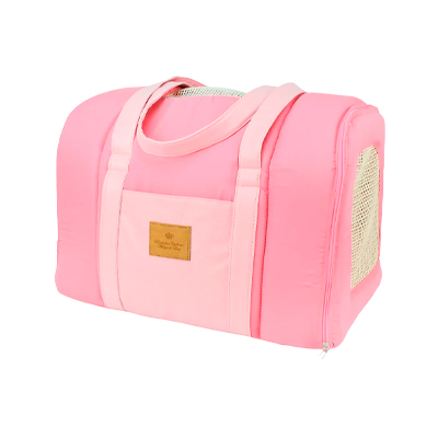 Bolsa de Transporte Bonito pra Cachorro Rosa Chiclete para Cães U