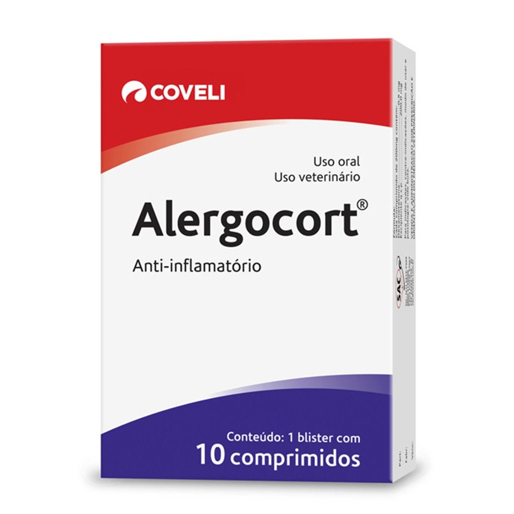 Anti inflamatório Alergocort 200mg