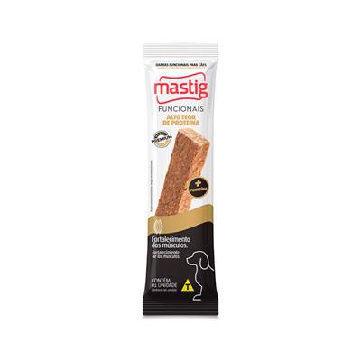 Snack Mastig Barra Funcional Alto Teor de Proteína para Cães 60g