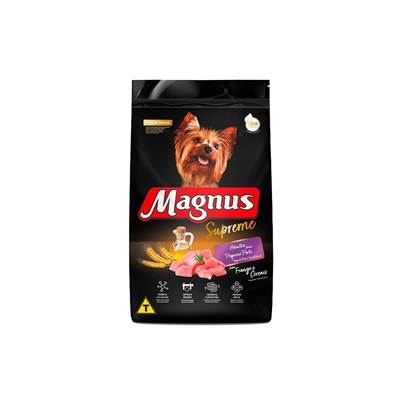 Ração Magnus Supreme para Cães Adultos de Pequeno Porte Sabor Frango e Cereais 1kg