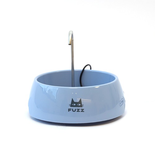Fonte Bebedouro Fuzz Azul Ártico para Gatos 