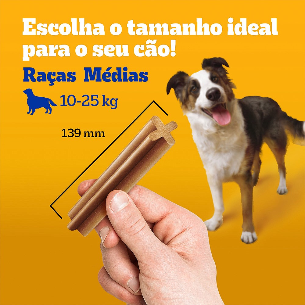 Petisco Dentastix para Cães Adultos Raças Médias