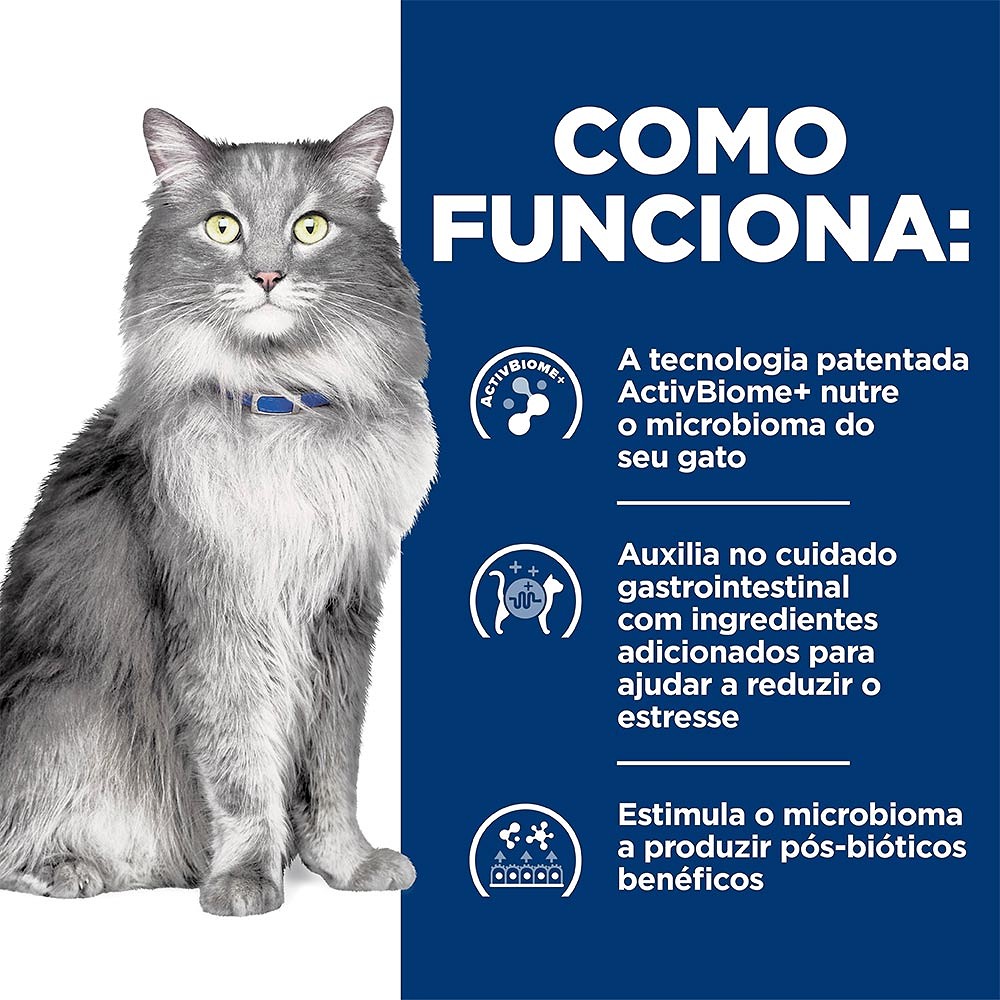 Ração Hill's Prescription Diet Gastro Intestinal Biome para Gatos