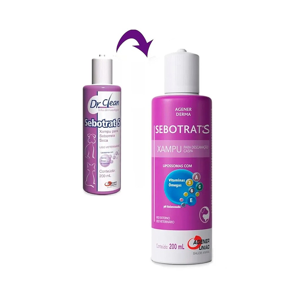 Sebotrat S - Xampu para Seborreia Seca