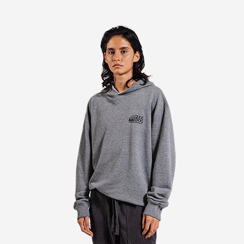 Hoodie Inside Out Cinza M