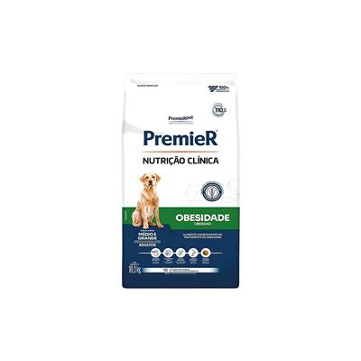Ração Premier Nutrição Clínica Obesidade para Cães Adultos de Porte Médio e Grande 10,1kg