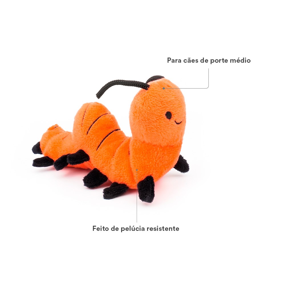 Brinquedo de Pelúcia para Cães Kawaii Centopéia