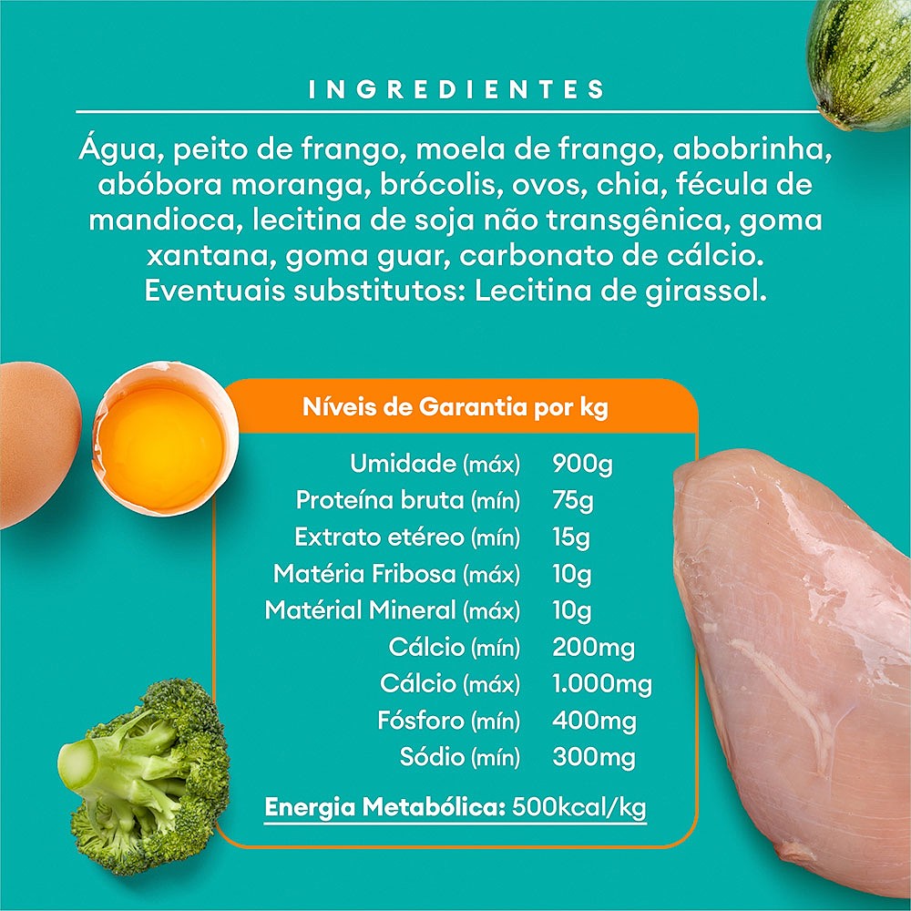 Sachê Natural Pet Delícia Ragu de Frango com Legumes para Cães