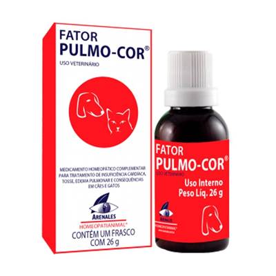 Medicamento Homeopático Pulmo-Cor Arenales 26g