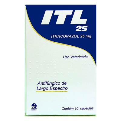 Antifúngico ITL 25 - Itraconazol 25mg 10 comprimidos