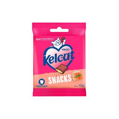 Snack Kelcat para Gatos Adultos sabor Salmão 40g