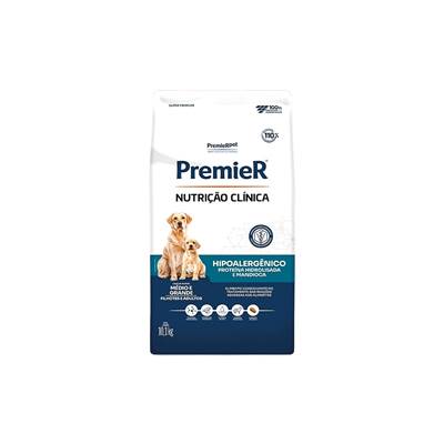 Ração Premier Nutrição Clínica Hipoalergênico para Cães de Médio e Grande Porte