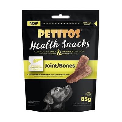Snack Petitos Health Joint/Bones para Cães 85g