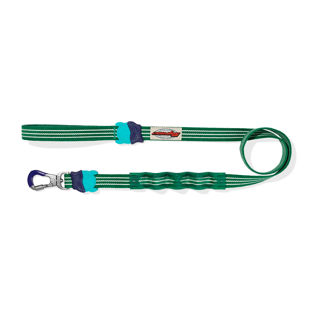 Guia com Amortecedor para Cachorros 2.0  Velvet Vibes Vert