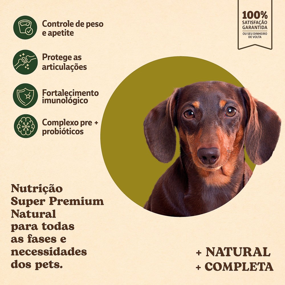 Ração Supreme Quatree Light para Cães Adultos Castrados de Porte Pequeno Sabor Frango e Salmão