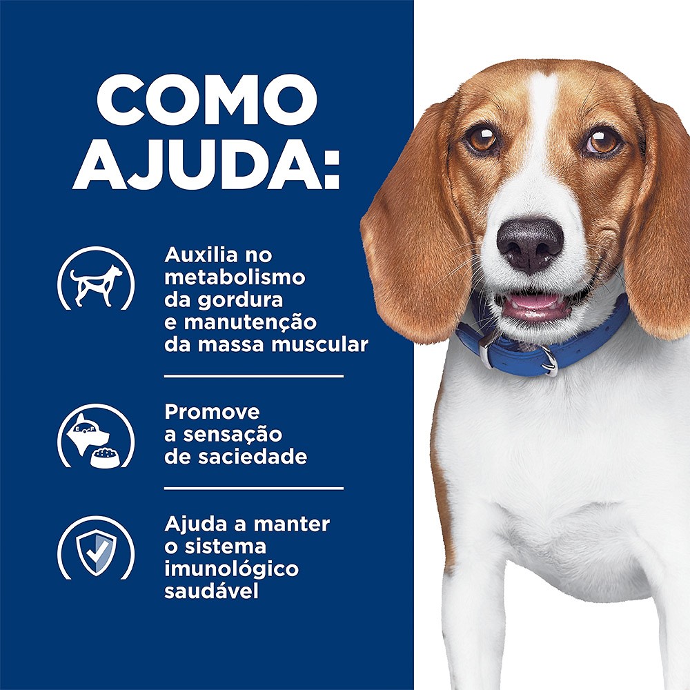 Ração Hills Prescription Diet R/D Redução de Peso para Cães Adultos Obesos