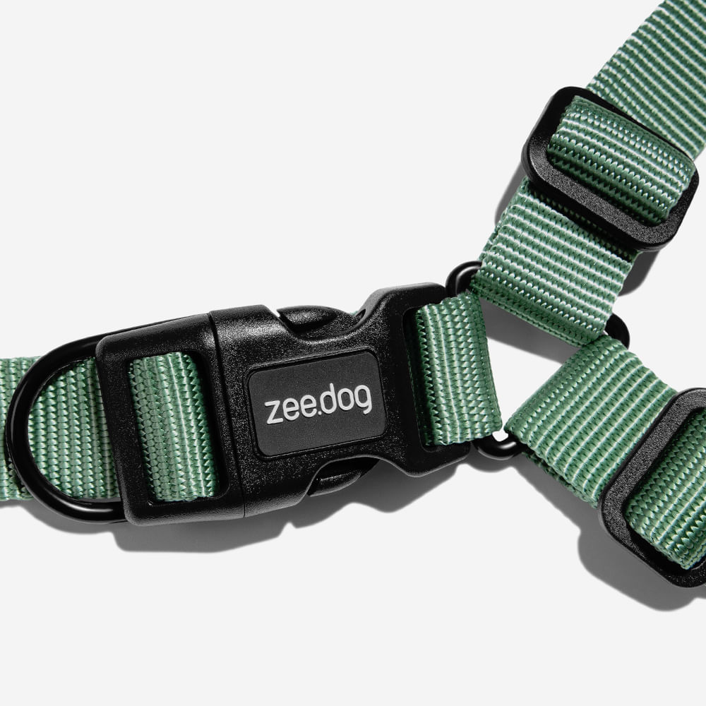 Peitoral para Cachorros Antipuxão Army Green | Imagem 3