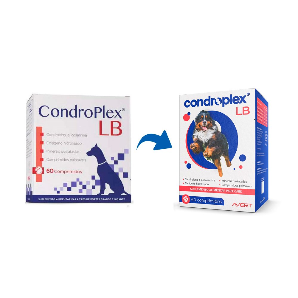 Condroplex LB 120g - Suplemento Nutricional para Cães