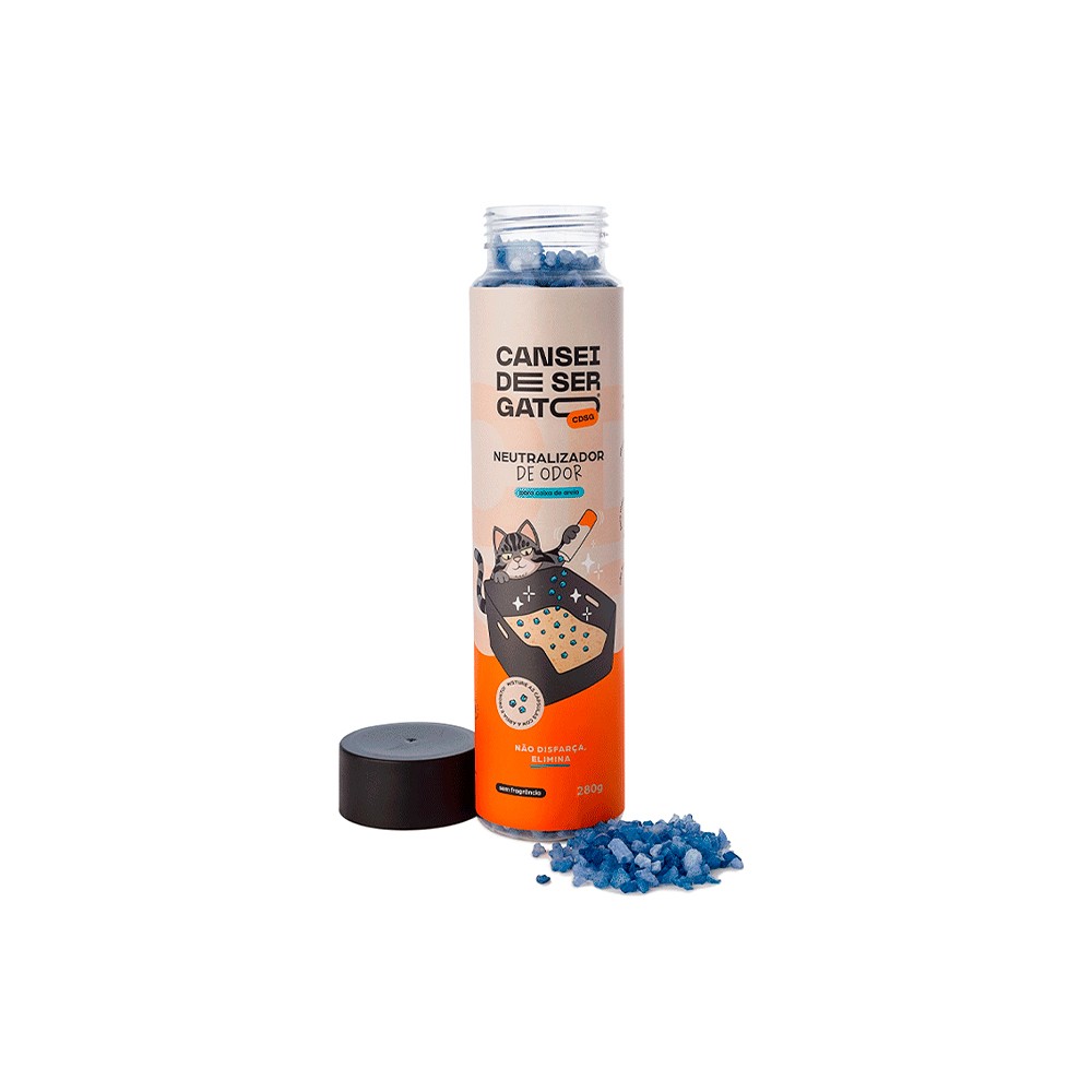 Neutralizador de Odor para Caixa de Areia Cansei de ser Gato