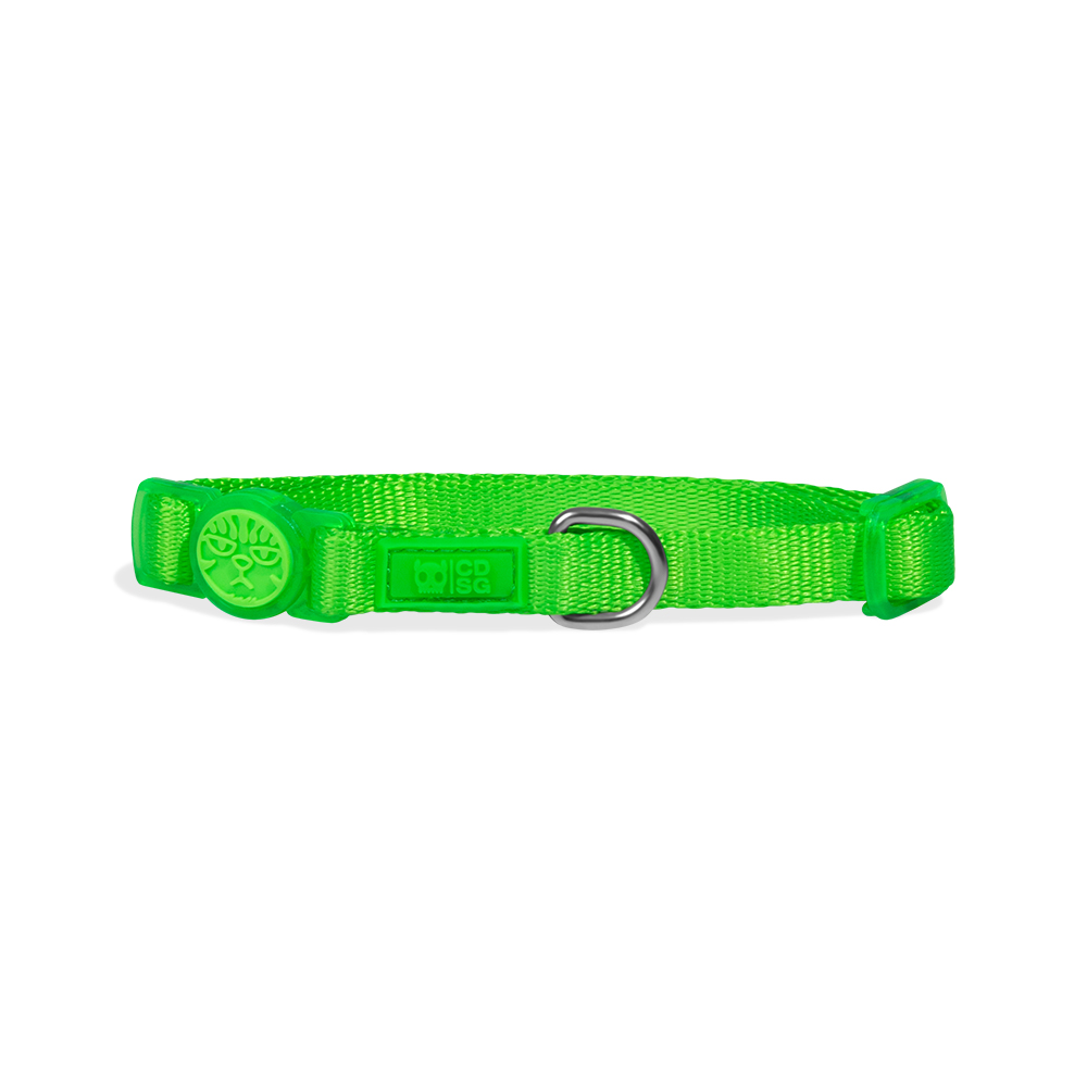 Coleira CDSG x Zee.Dog para Gatos Verde 