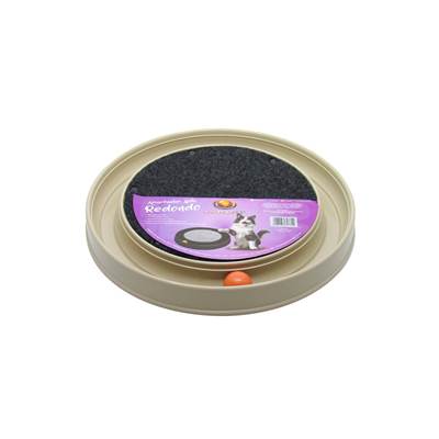Arranhador Furacão Pet Redondo para Gatos Bege U