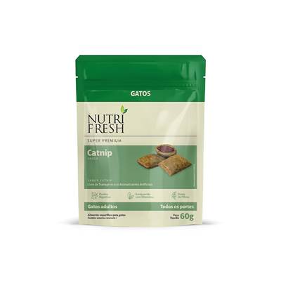 Snack para Gatos Nutrifresh sabor Catnip 60g