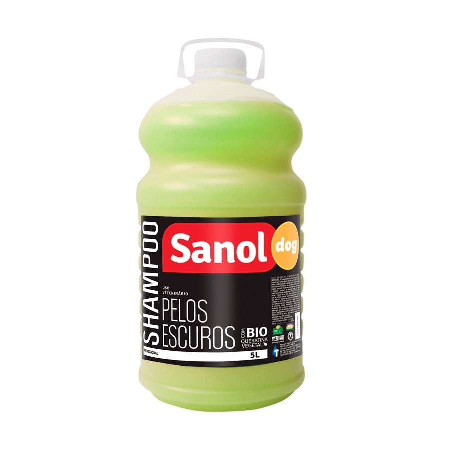 Shampoo Sanol Dog para Pelos Escuros