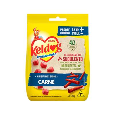 Bifinho Keldog Mini Carne para Cães