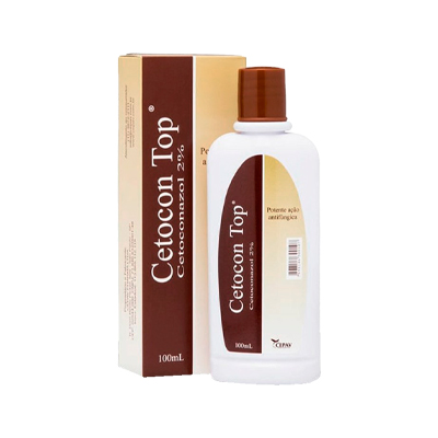 Shampoo Cetocon Top Cepav para Cães e Gatos 100ml