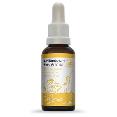 Sistema de Terapia Bio Florais Aceitar um novo animal U