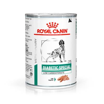 Ração Royal Canin Veterinary Diet Diabetic para Cães - WET 410g
