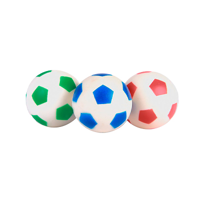 Brinquedo Líder Pet Bola De Futebol Pequena para Cães - Cores Sortidas U
