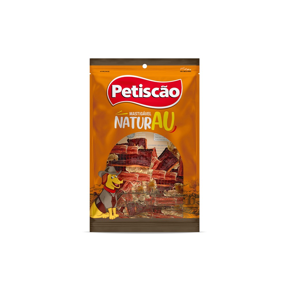 Mastigável NaturAU Petiscão Mix de Pontas Naturais para Cães