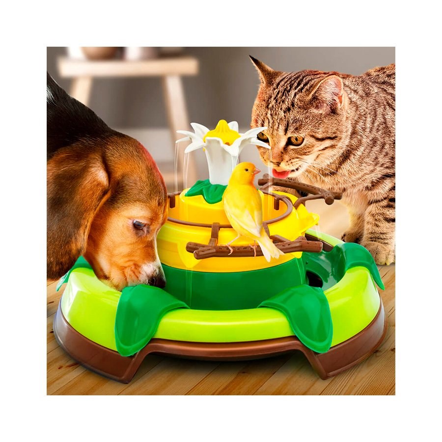 Fonte Truqys Acqua Zoo Verde Bivolt para Gatos