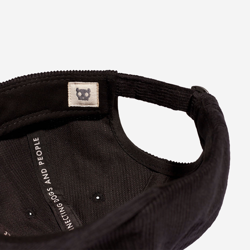 Boné Dad Heritage Velvet Preto | Imagem 4