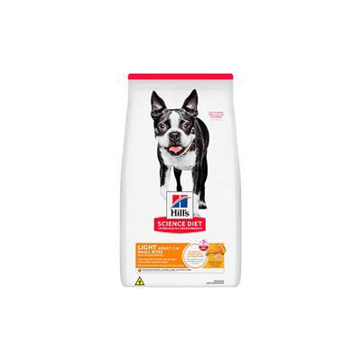 Ração Hill's Science Diet Light Pedaços Pequenos para Cães Adultos 2,27kg