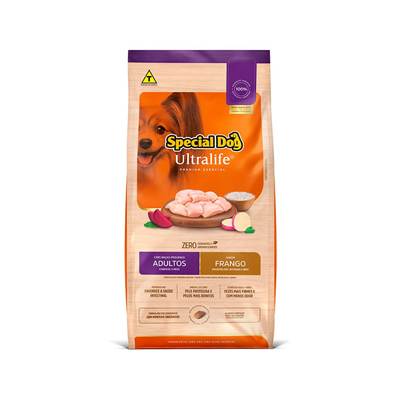 Ração Special Dog Ultralife para Cães Adultos Raças Pequenas 20kg