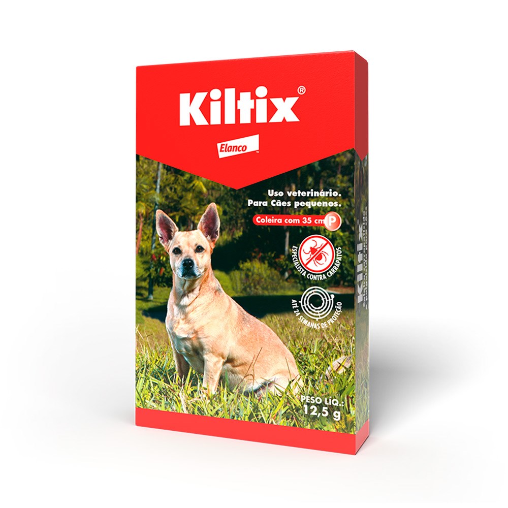 Coleira Kiltix Pequena Elanco