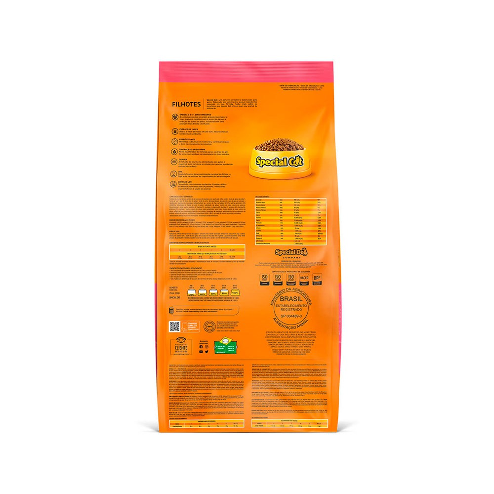 Ração Premium Special Cat para Gatos Filhotes