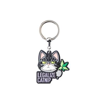 Chaveiro Cansei de Ser Gato Catnip U