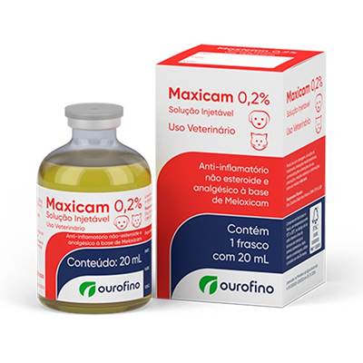 Maxicam 0,2% para Cães e Gatos