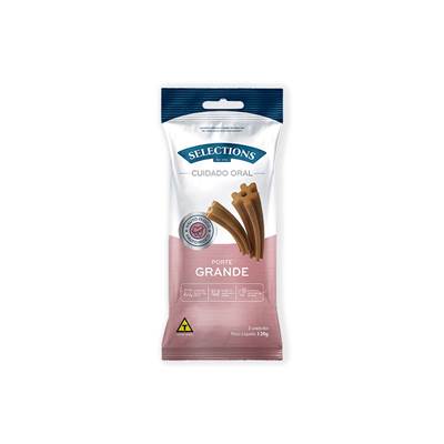 Snack Selections Cuidado Oral Porte Grande para Cães 120g