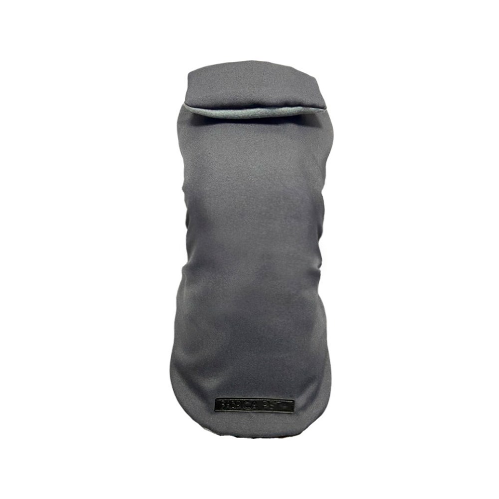 Capa Fábrica Pet Oxford Lisa Cinza para Cães e Gatos