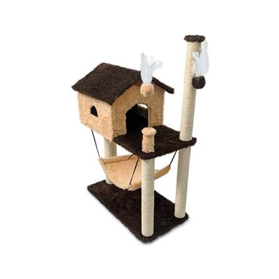 Arranhador São Benedito Pet House Marrom