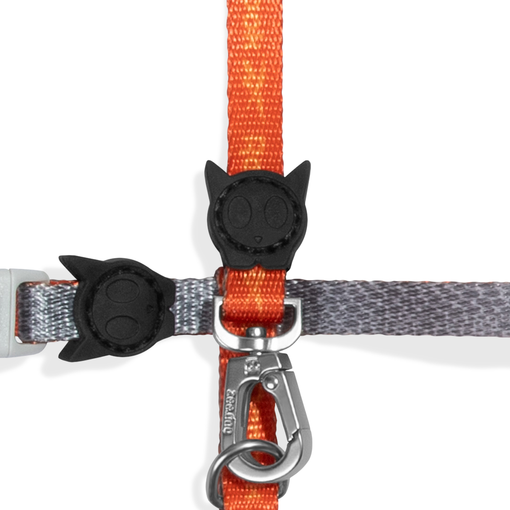 Peitoral com Guia Zee.Cat Reebok Suede para Gatos