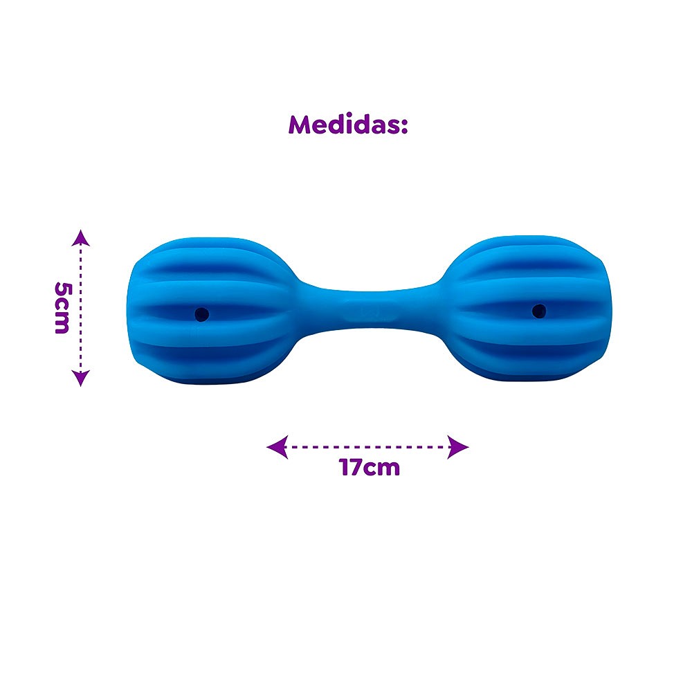 Brinquedo Amicus Fun Toys Pet Fit Azul para Cães